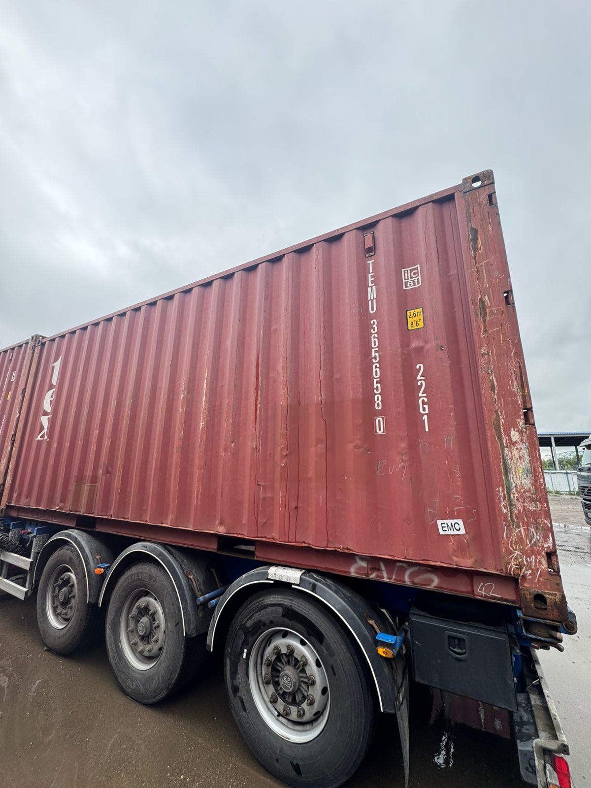 Морской контейнер TEMU3656580