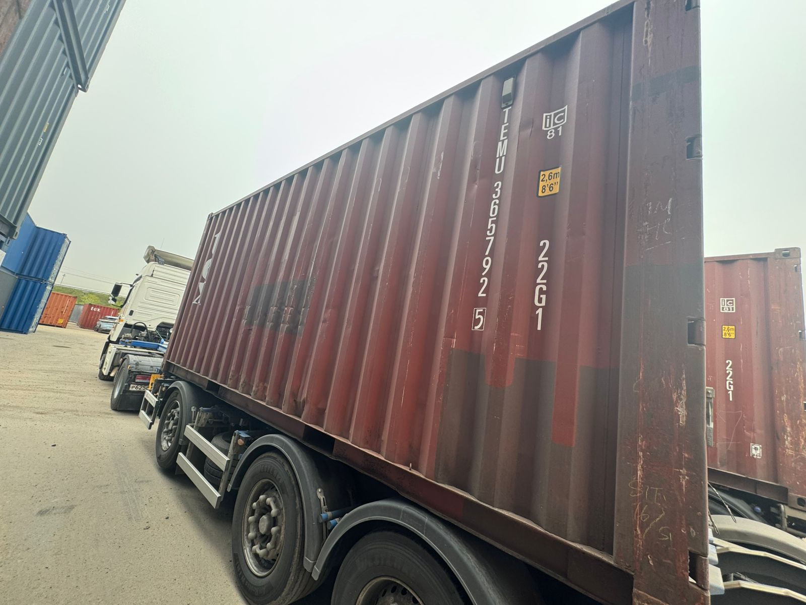 Морской контейнер TEMU3657925