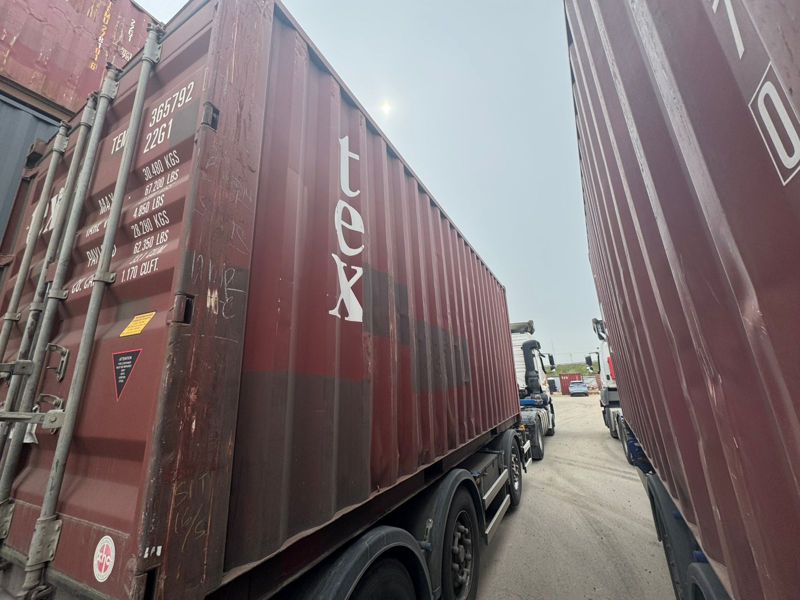 Морской контейнер TEMU3657925