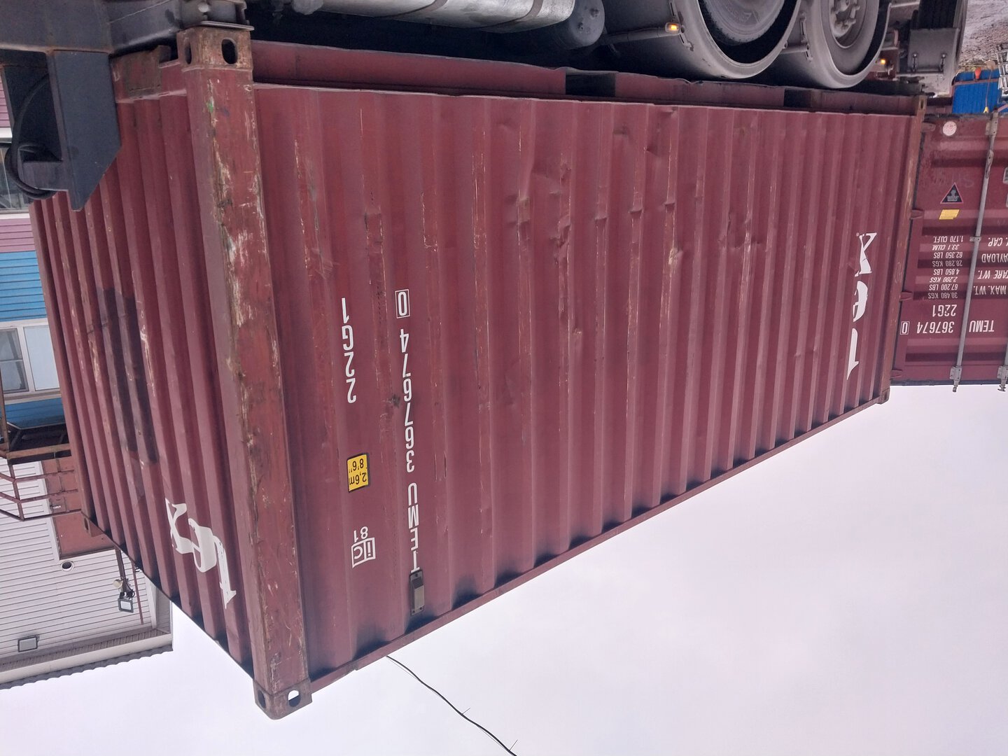 Морской контейнер TEMU3676740