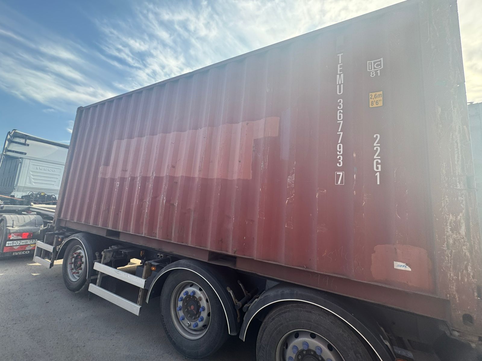 Морской контейнер TEMU3677937