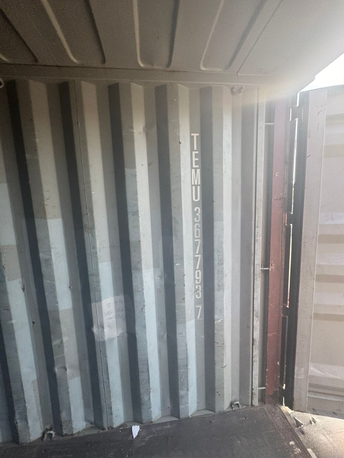 Морской контейнер TEMU3677937