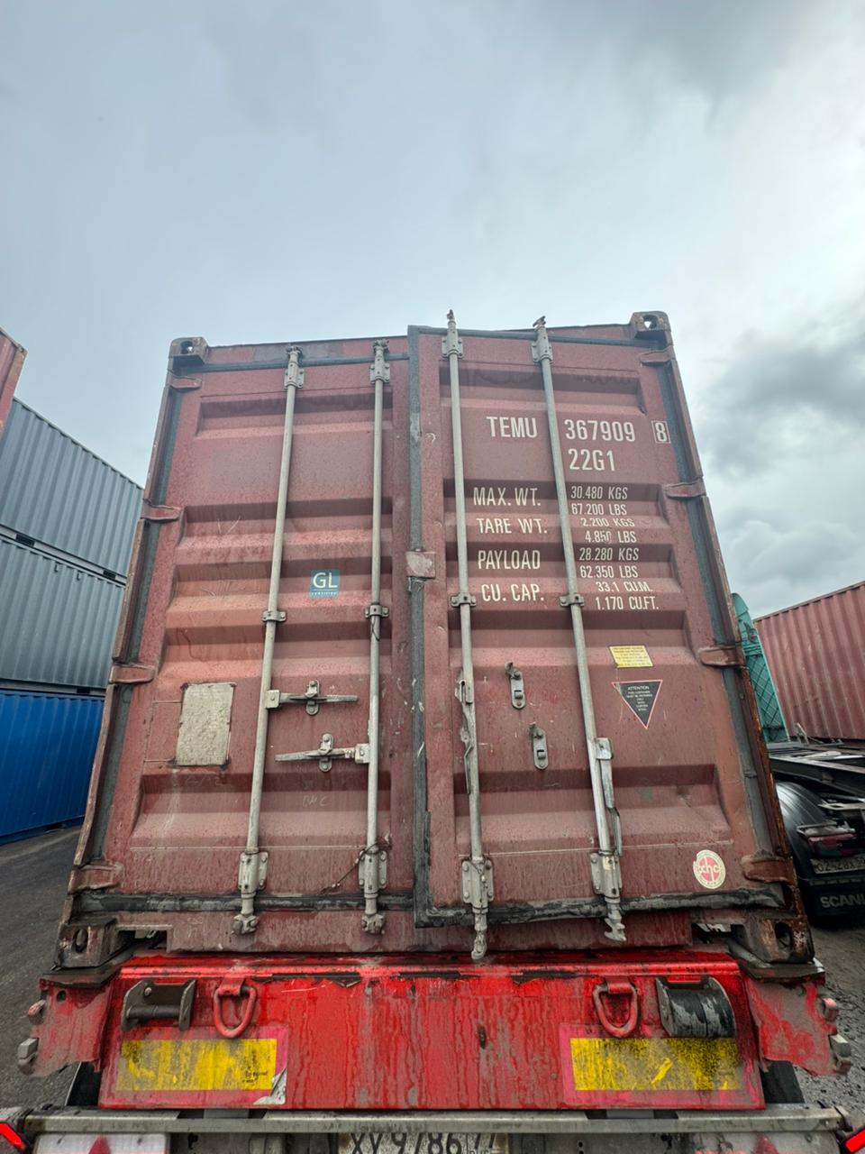 Морской контейнер TEMU3679098