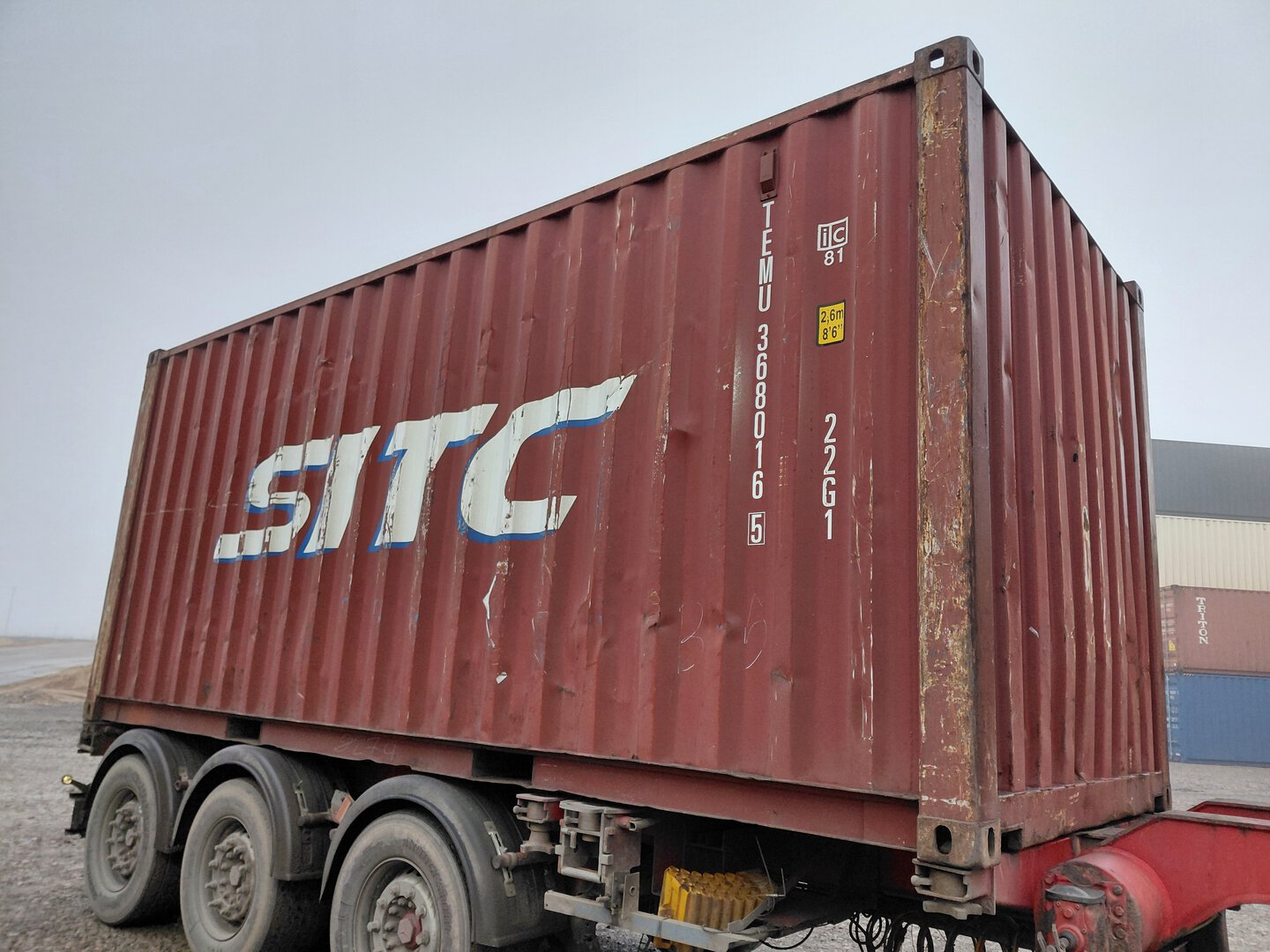 Морской контейнер TEMU3680165