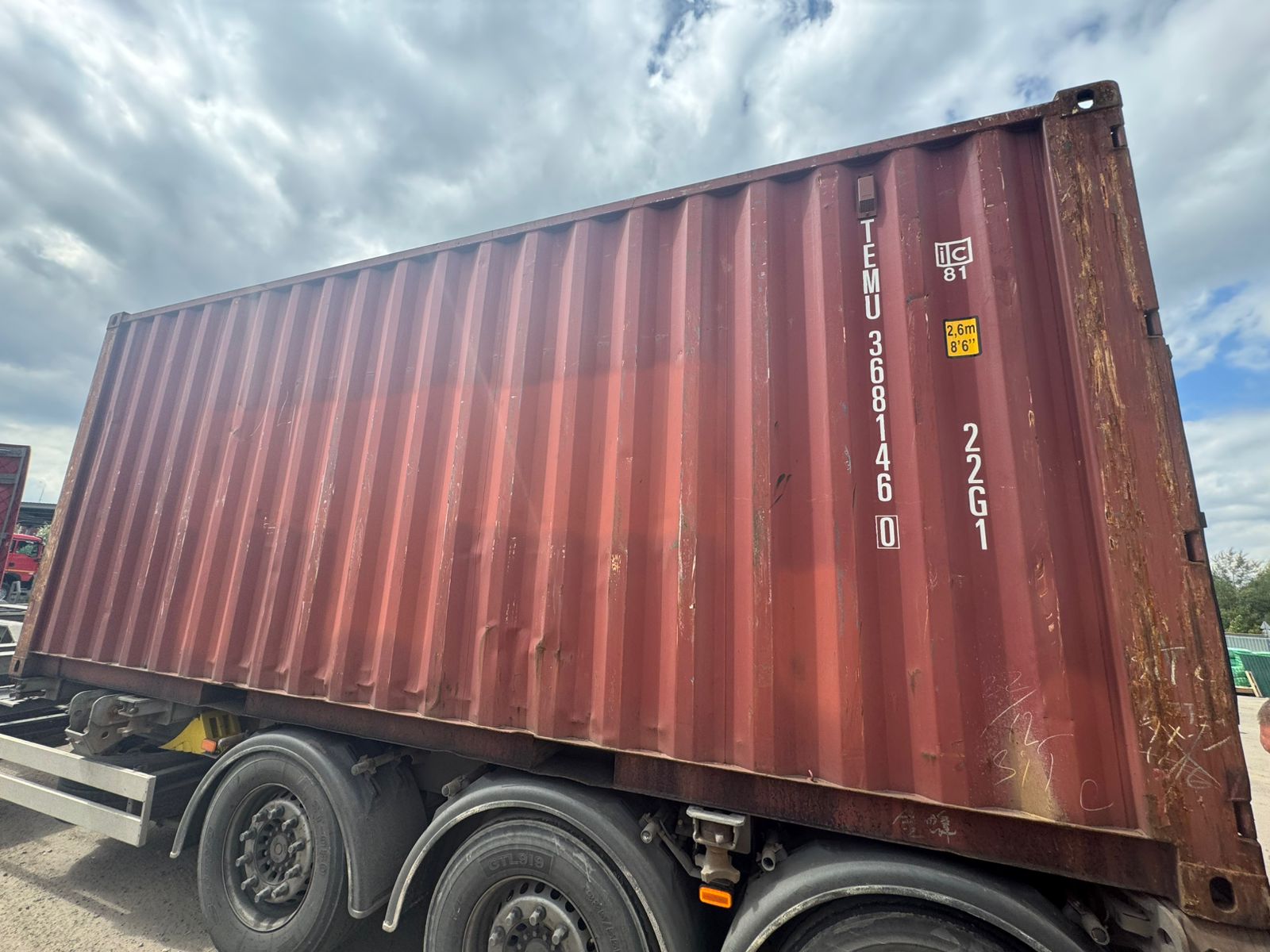 Морской контейнер TEMU3681460