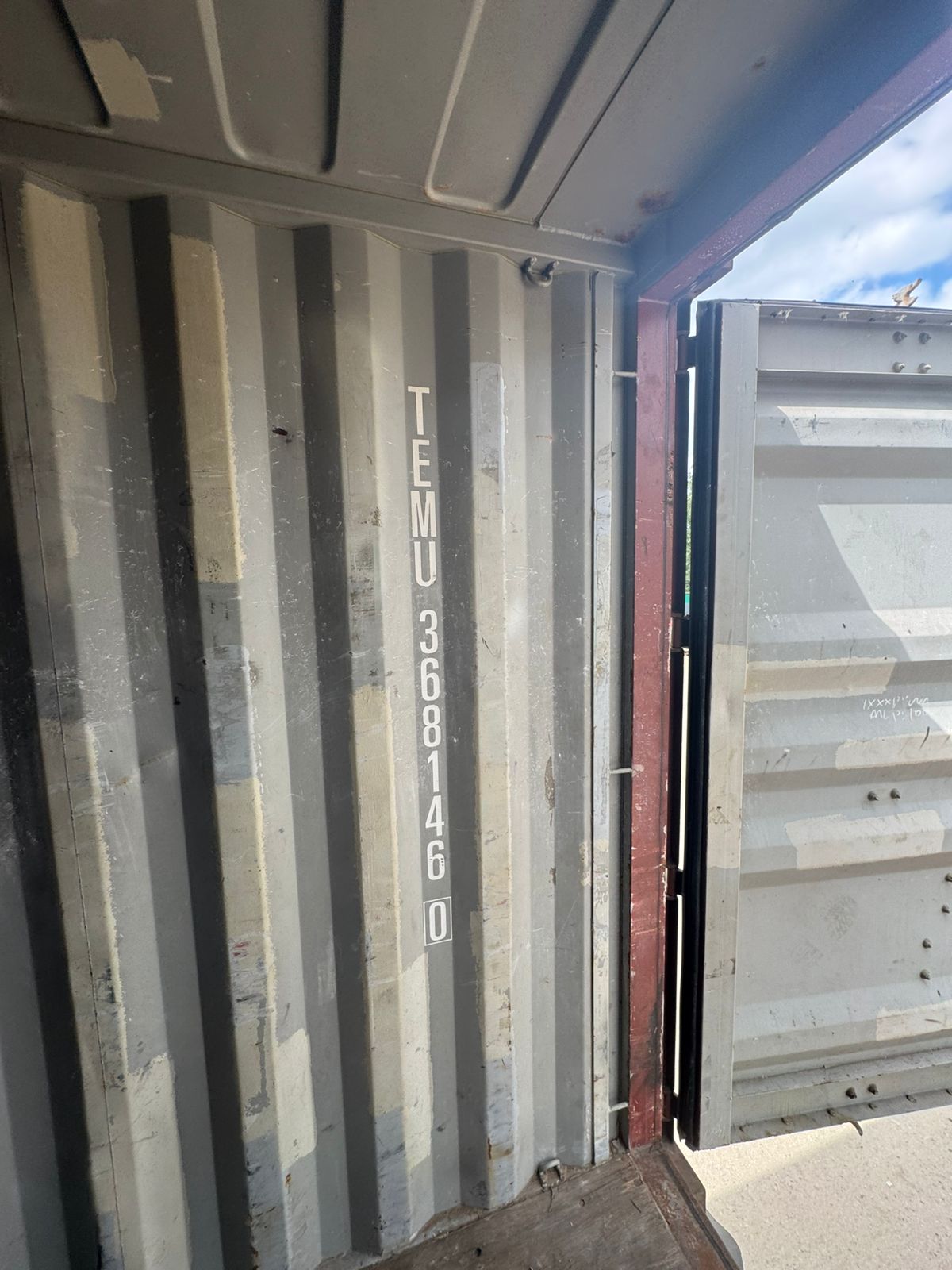 Морской контейнер TEMU3681460