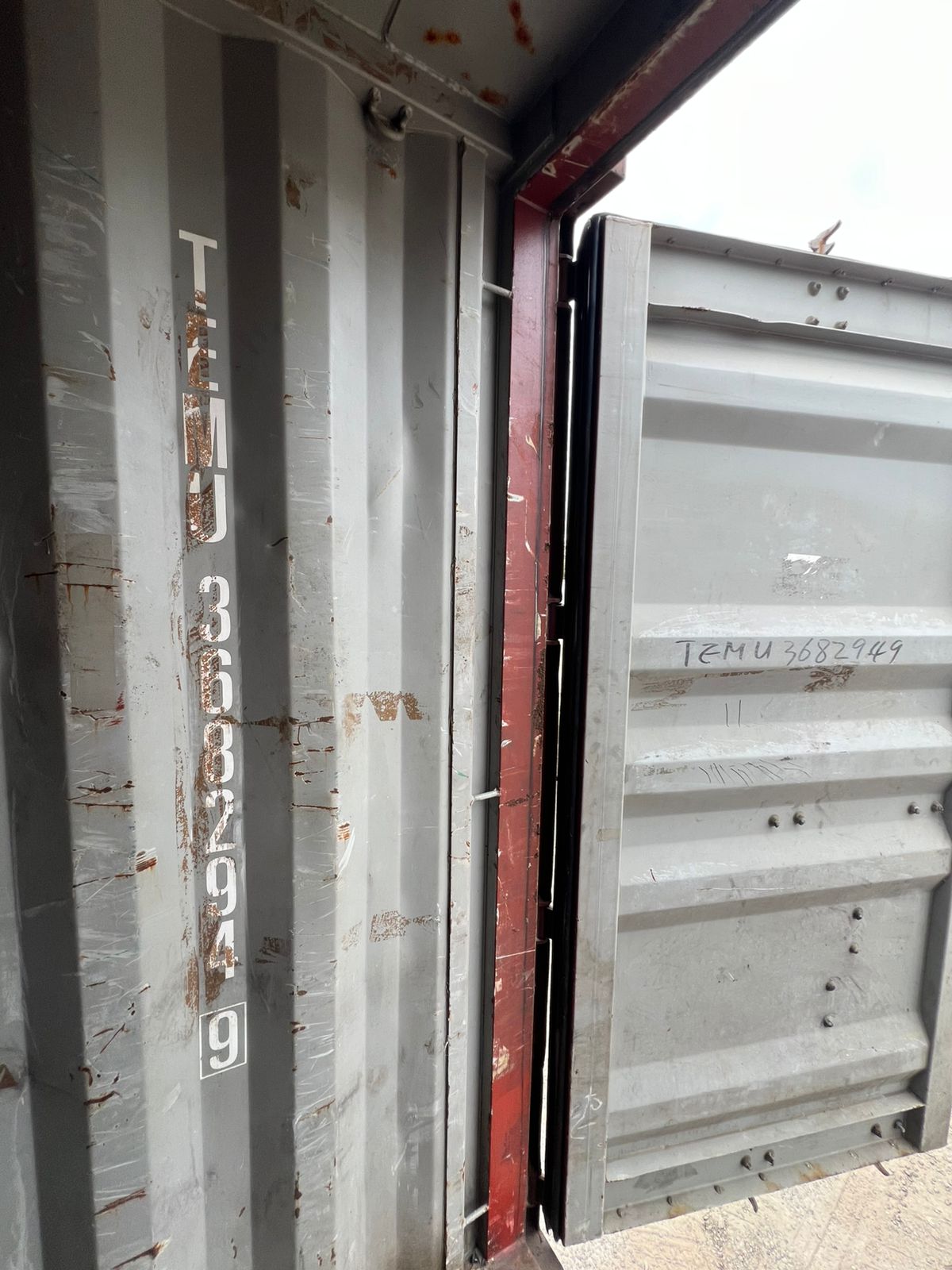 Морской контейнер TEMU3682949