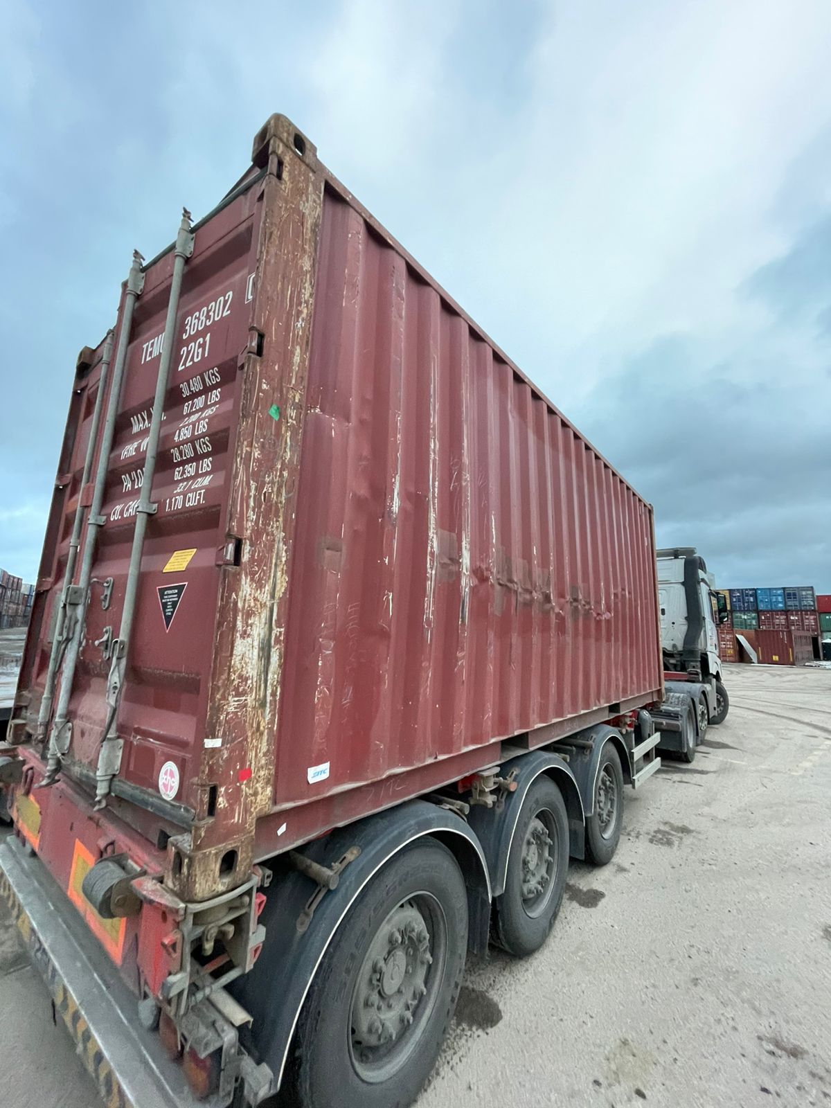 Морской контейнер TEMU3683020