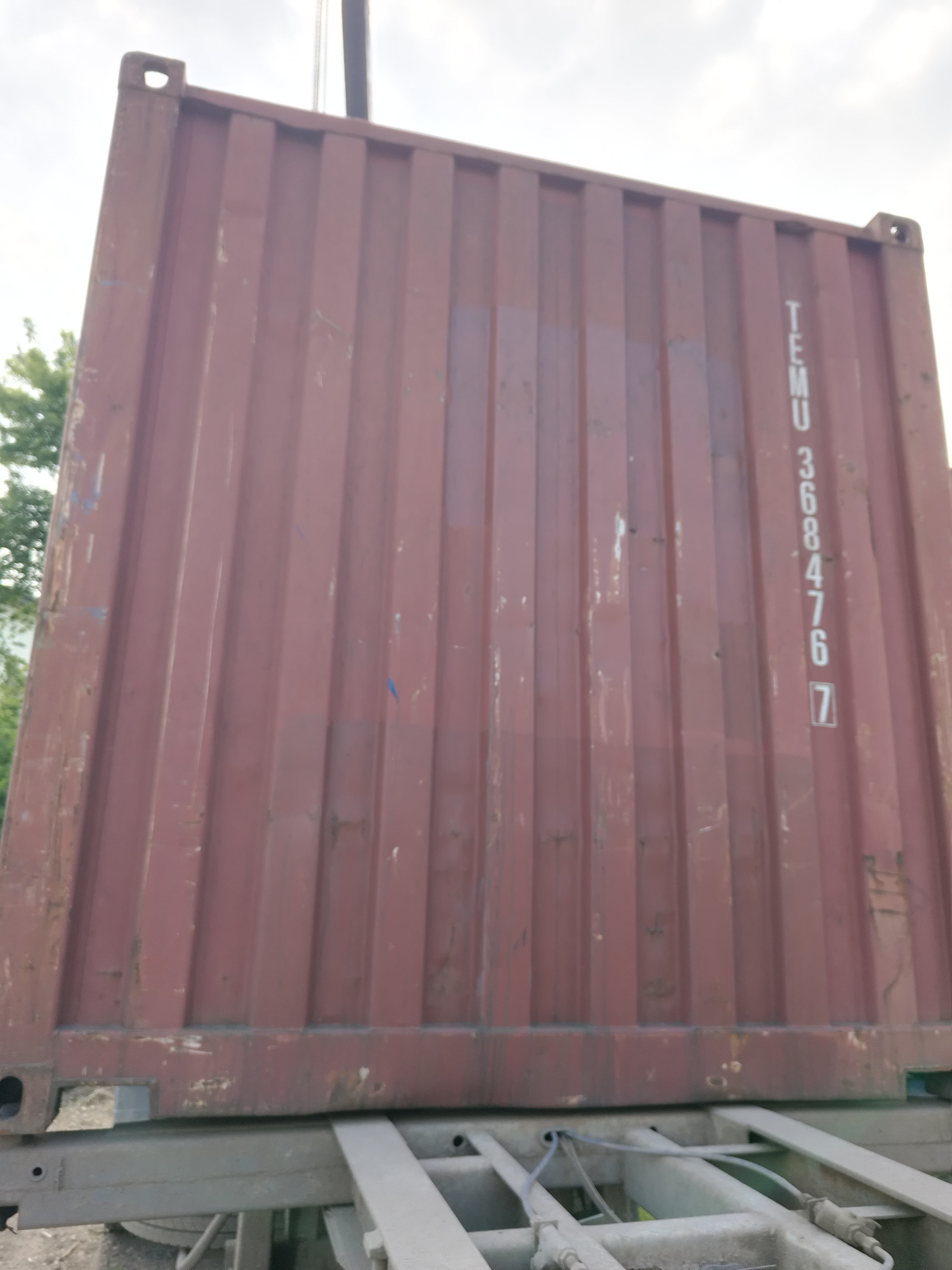 Морской контейнер TEMU3684767