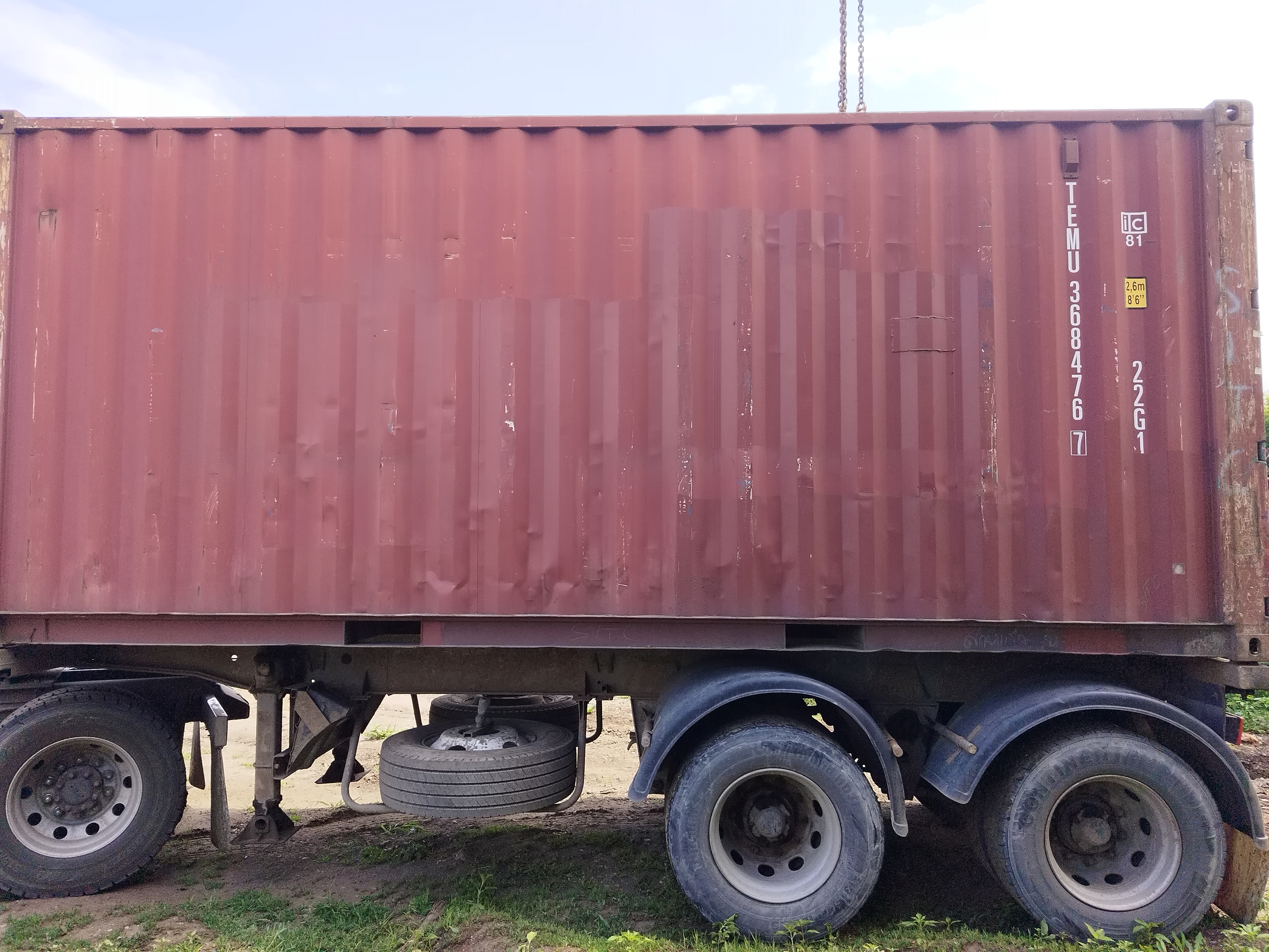 Морской контейнер TEMU3684767