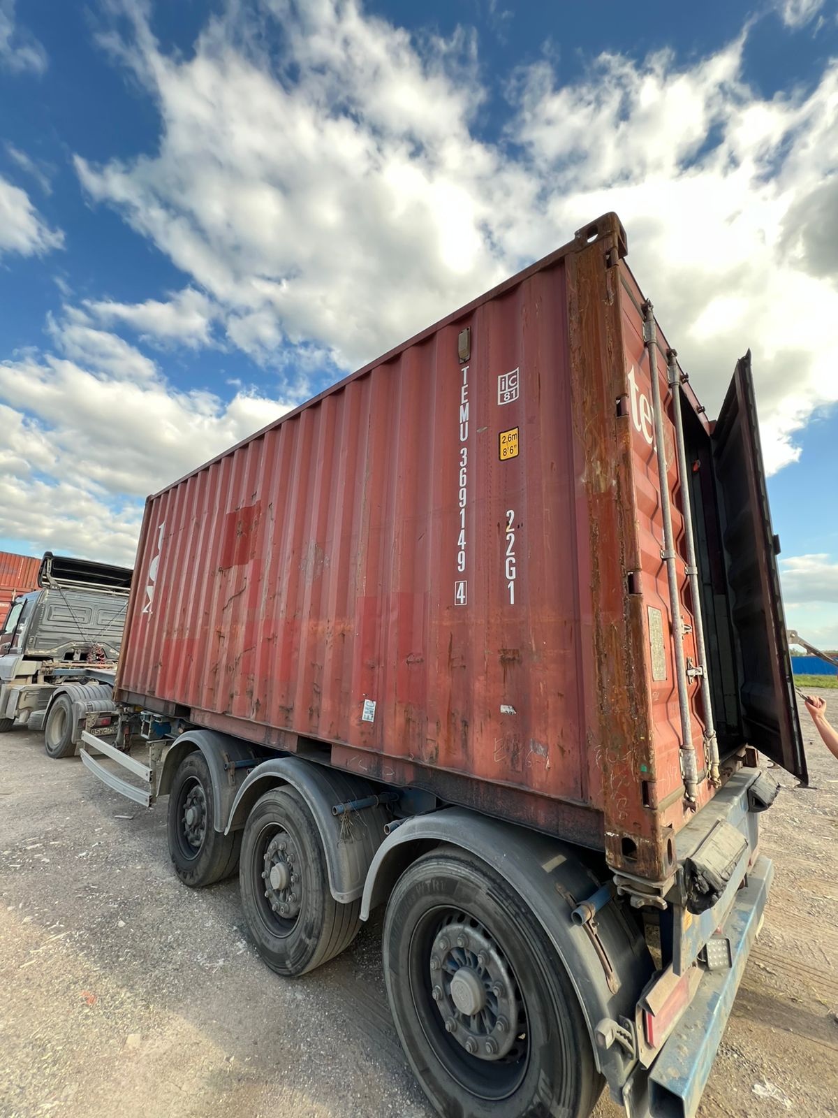 Морской контейнер TEMU3691494