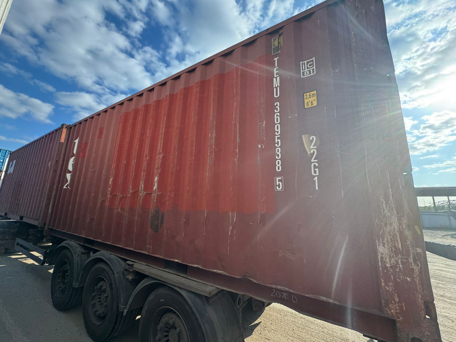 Морской контейнер TEMU3695885