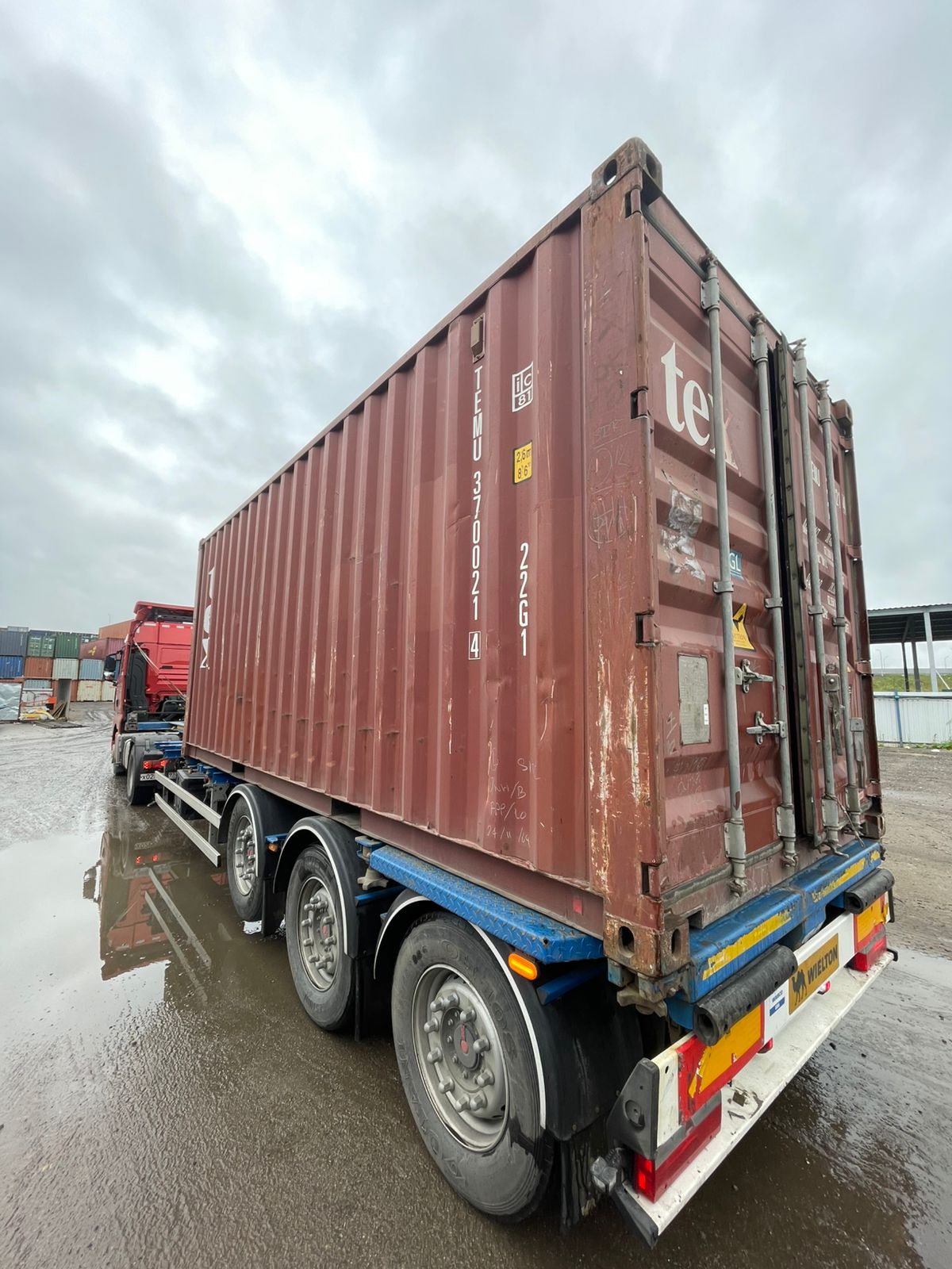 Морской контейнер TEMU3700214