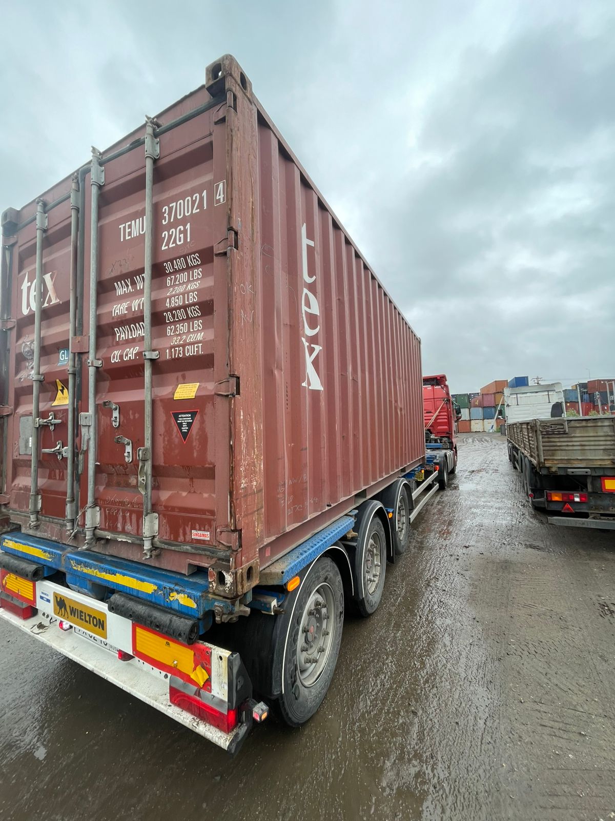 Морской контейнер TEMU3700214