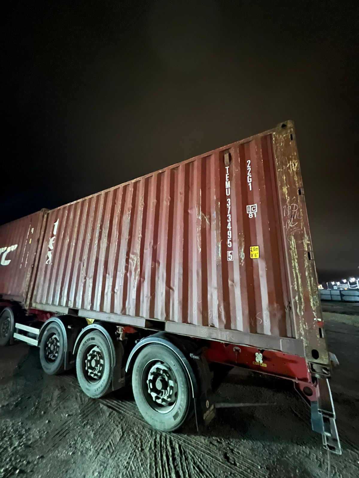 Морской контейнер TEMU3734955