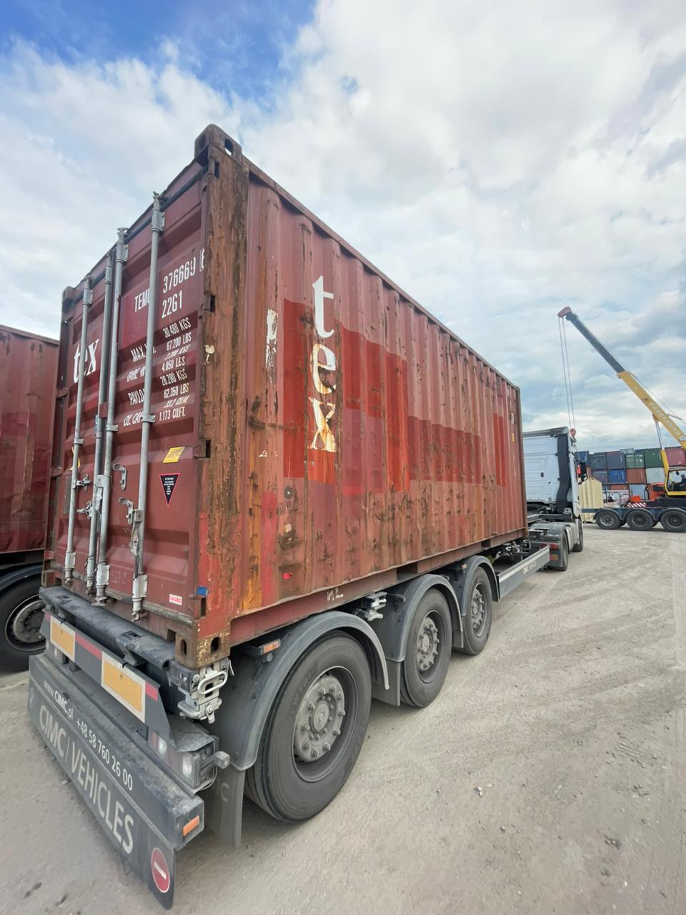 Морской контейнер TEMU3766696
