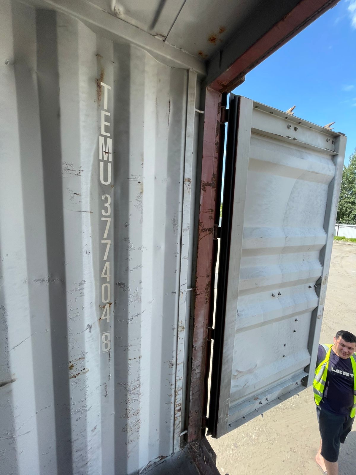 Морской контейнер TEMU3774048