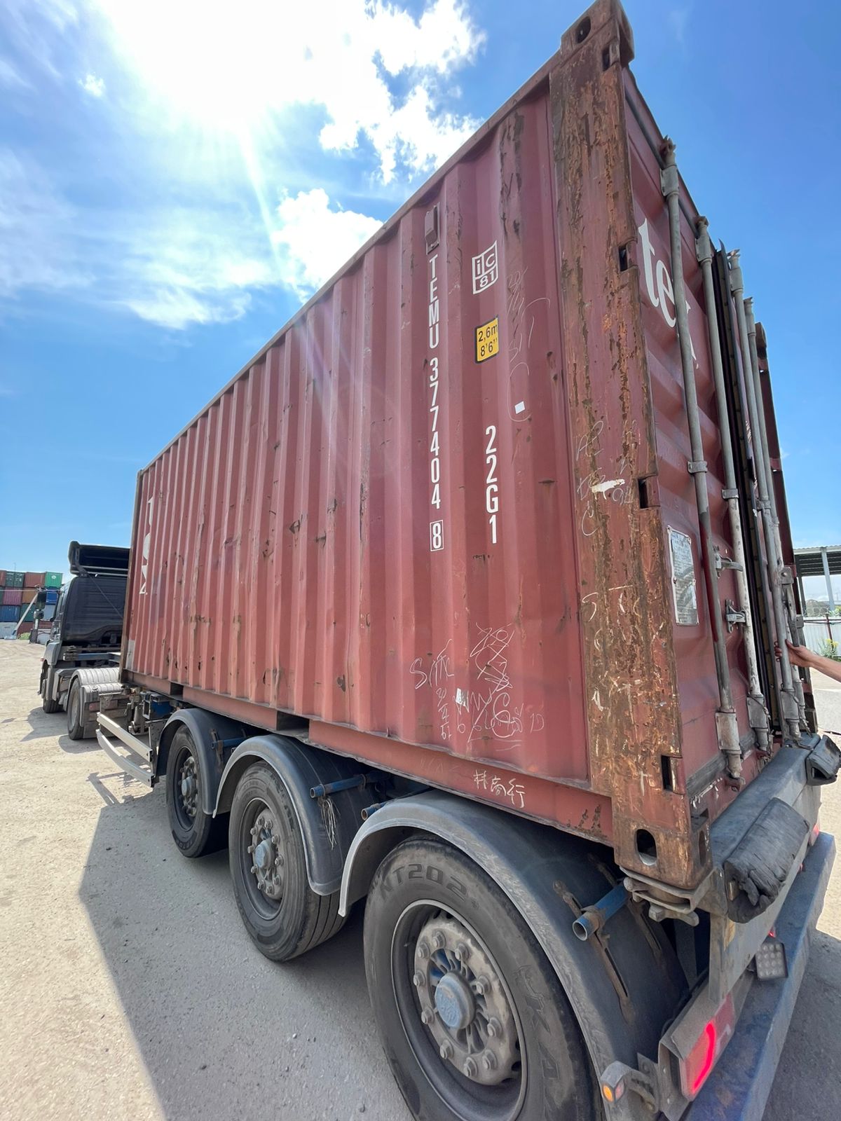 Морской контейнер TEMU3774048