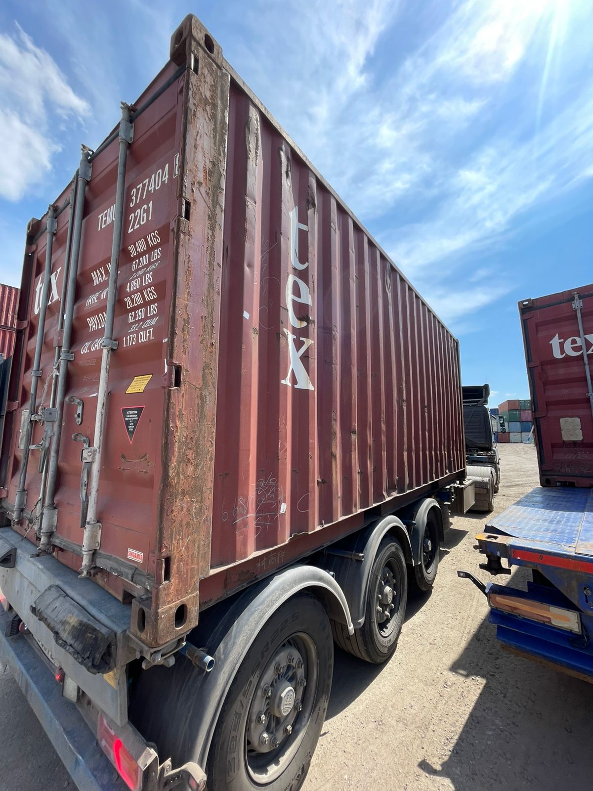 Морской контейнер TEMU3774048