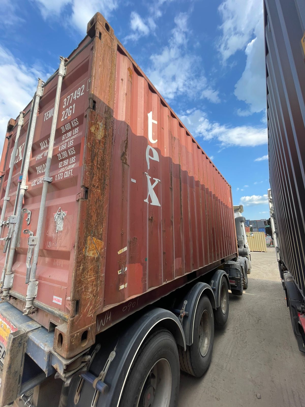 Морской контейнер TEMU3774921