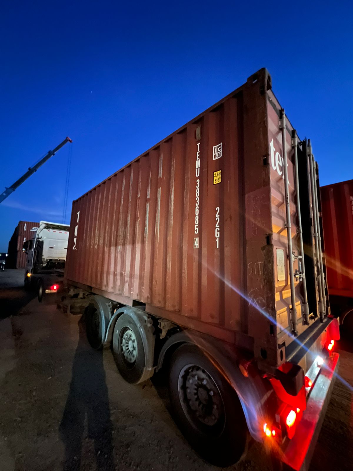 Морской контейнер TEMU3836854