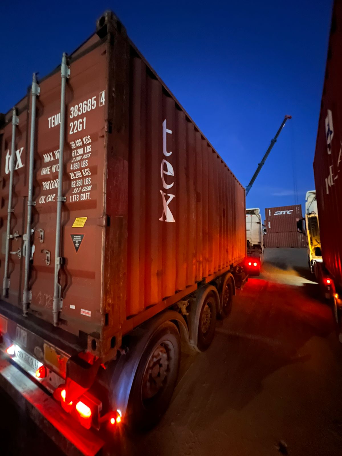 Морской контейнер TEMU3836854