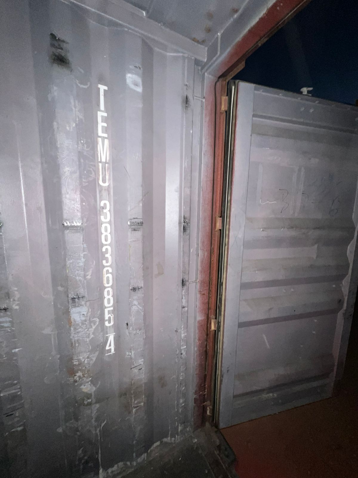 Морской контейнер TEMU3836854