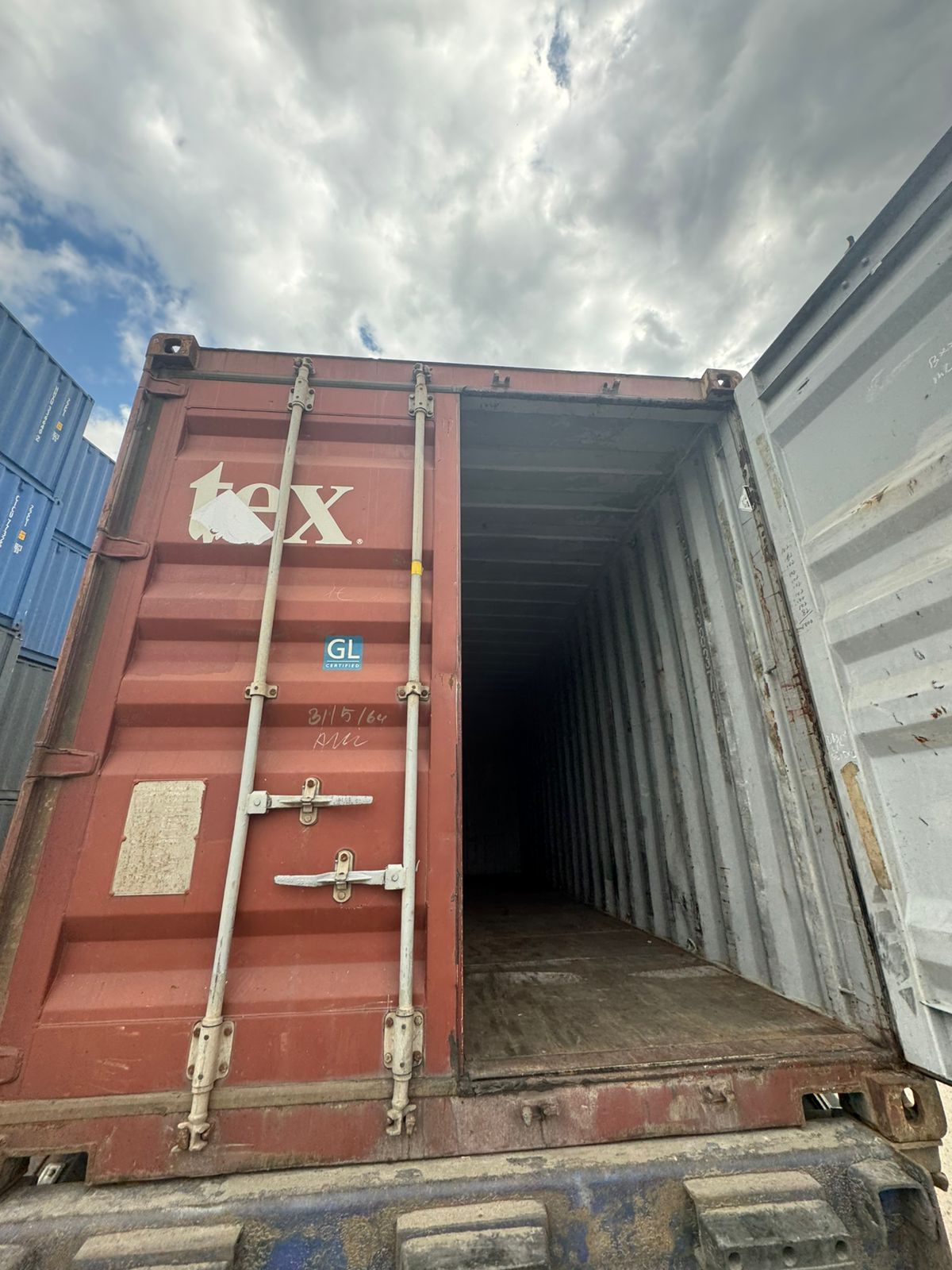 Морской контейнер TEMU3837146