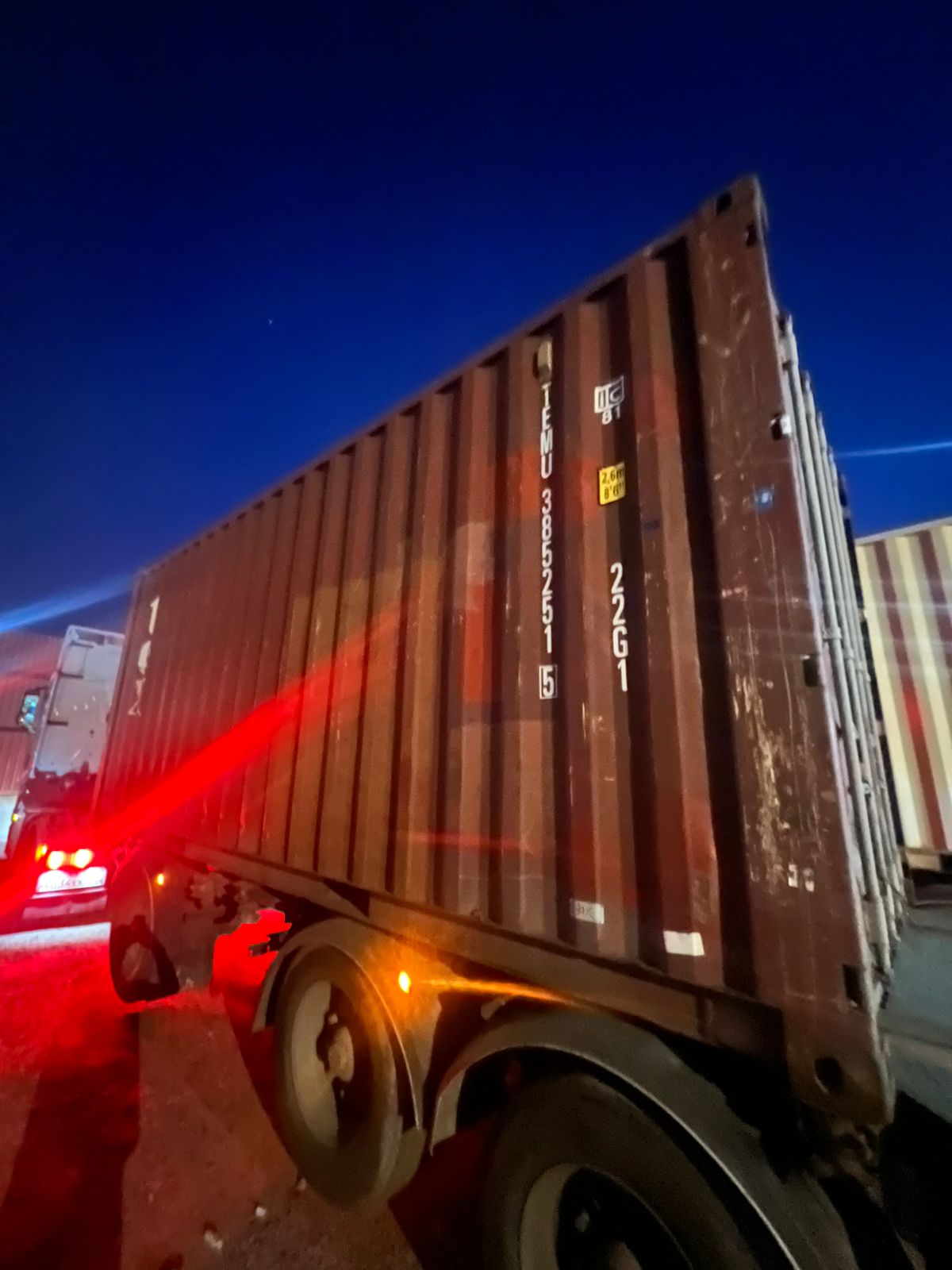 Морской контейнер TEMU3852515