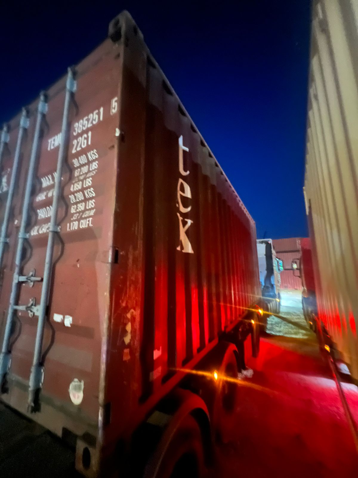 Морской контейнер TEMU3852515