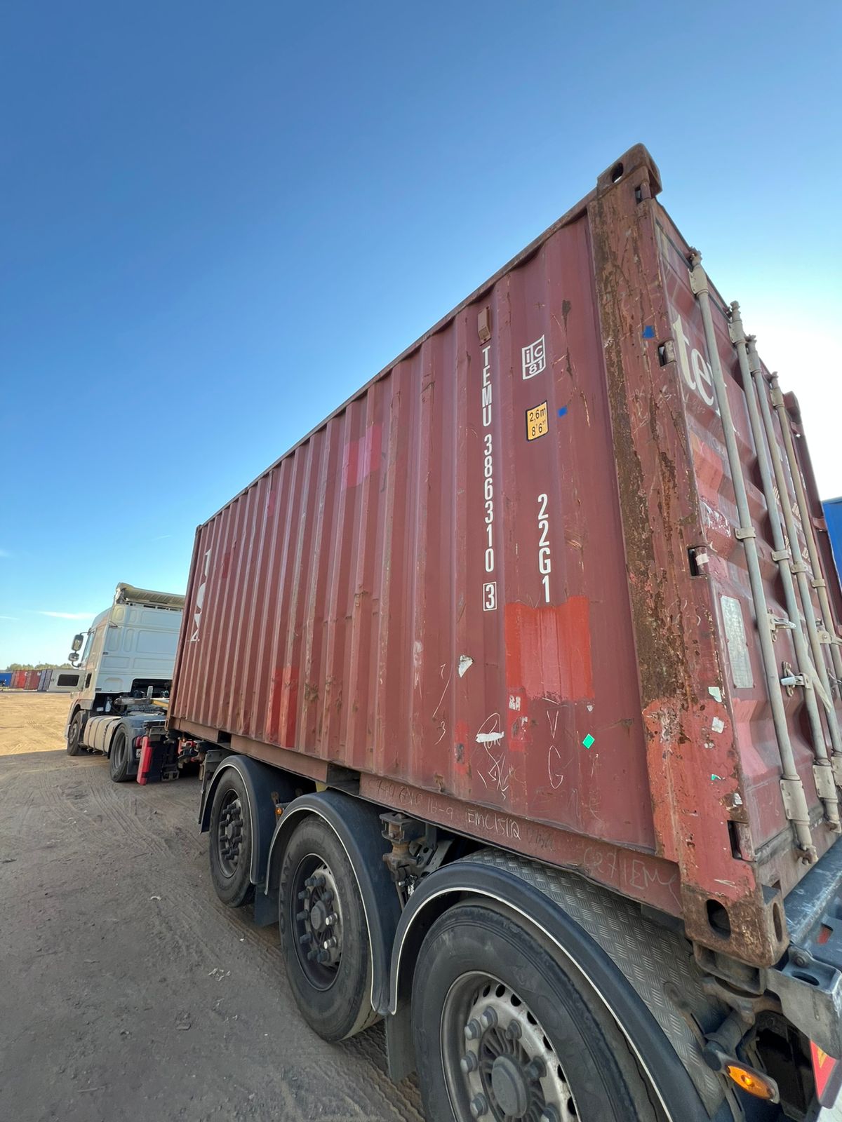 Морской контейнер TEMU3863103