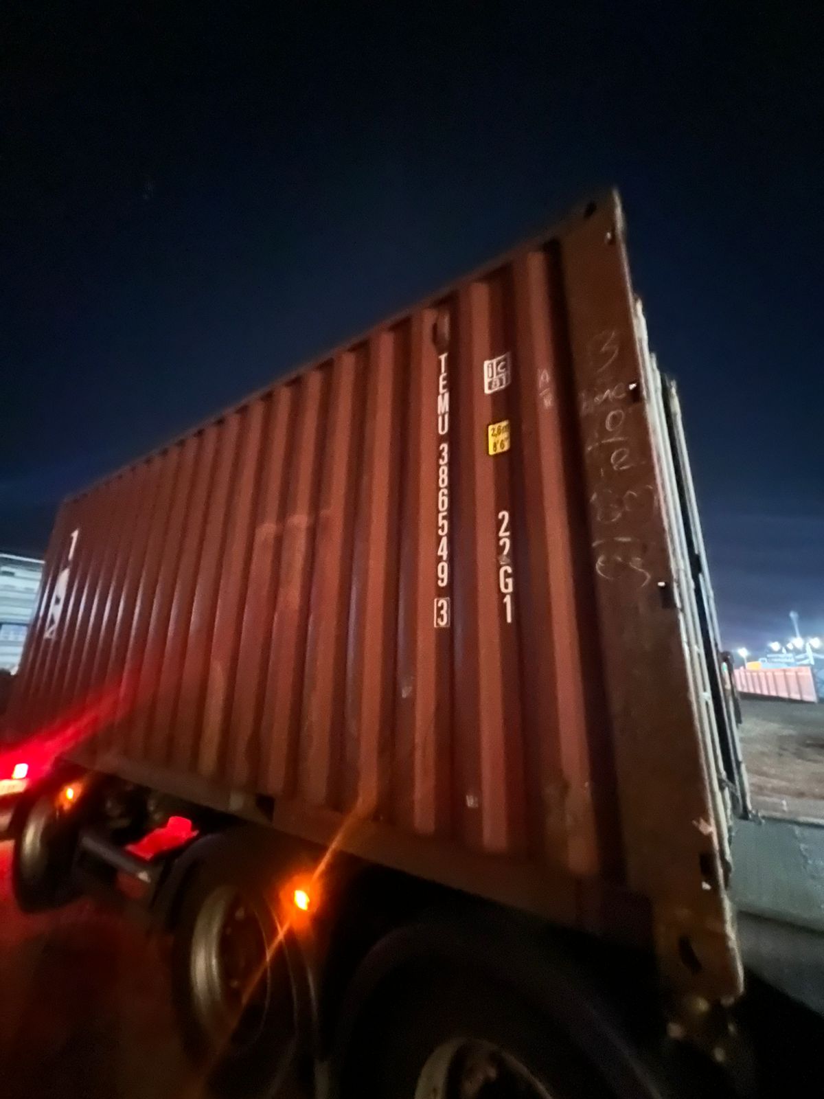 Морской контейнер TEMU3865493