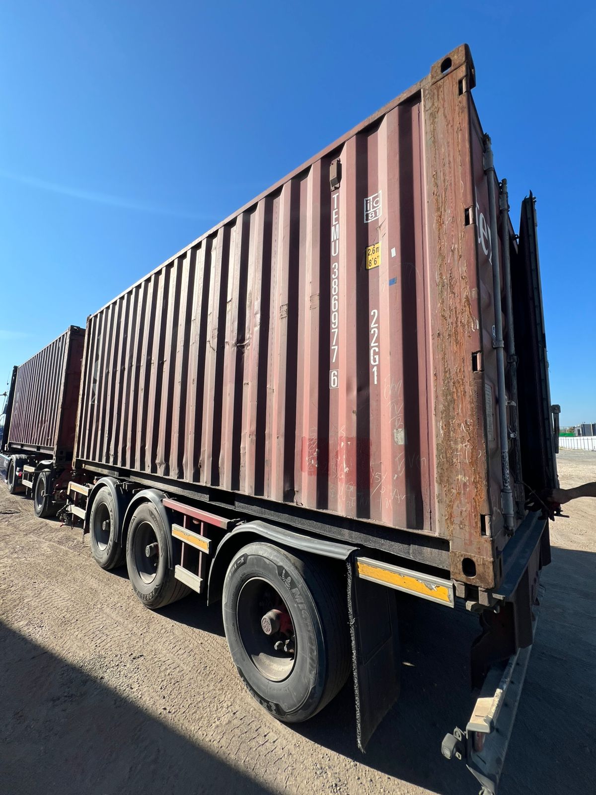 Морской контейнер TEMU3869776