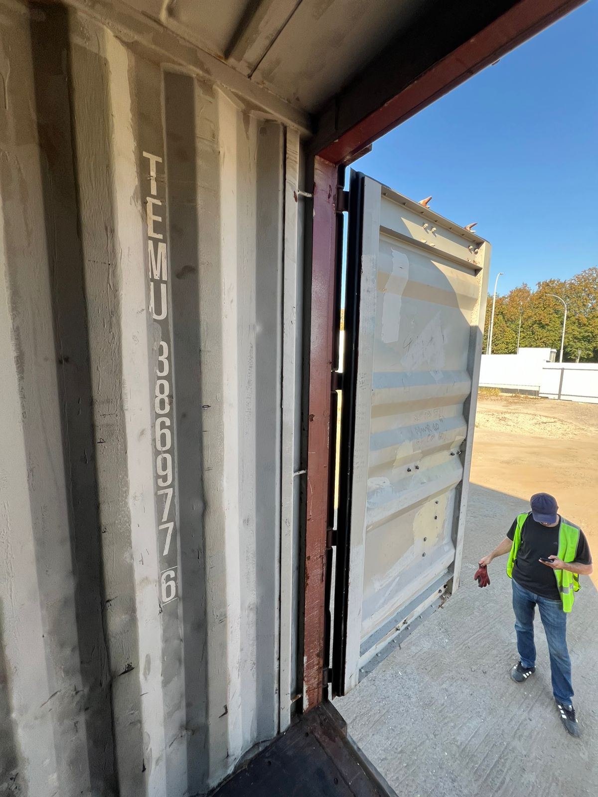 Морской контейнер TEMU3869776