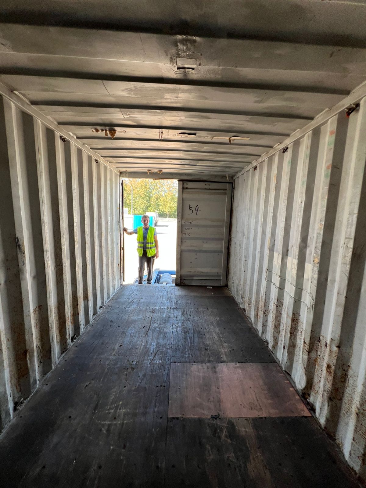 Морской контейнер TEMU3871496