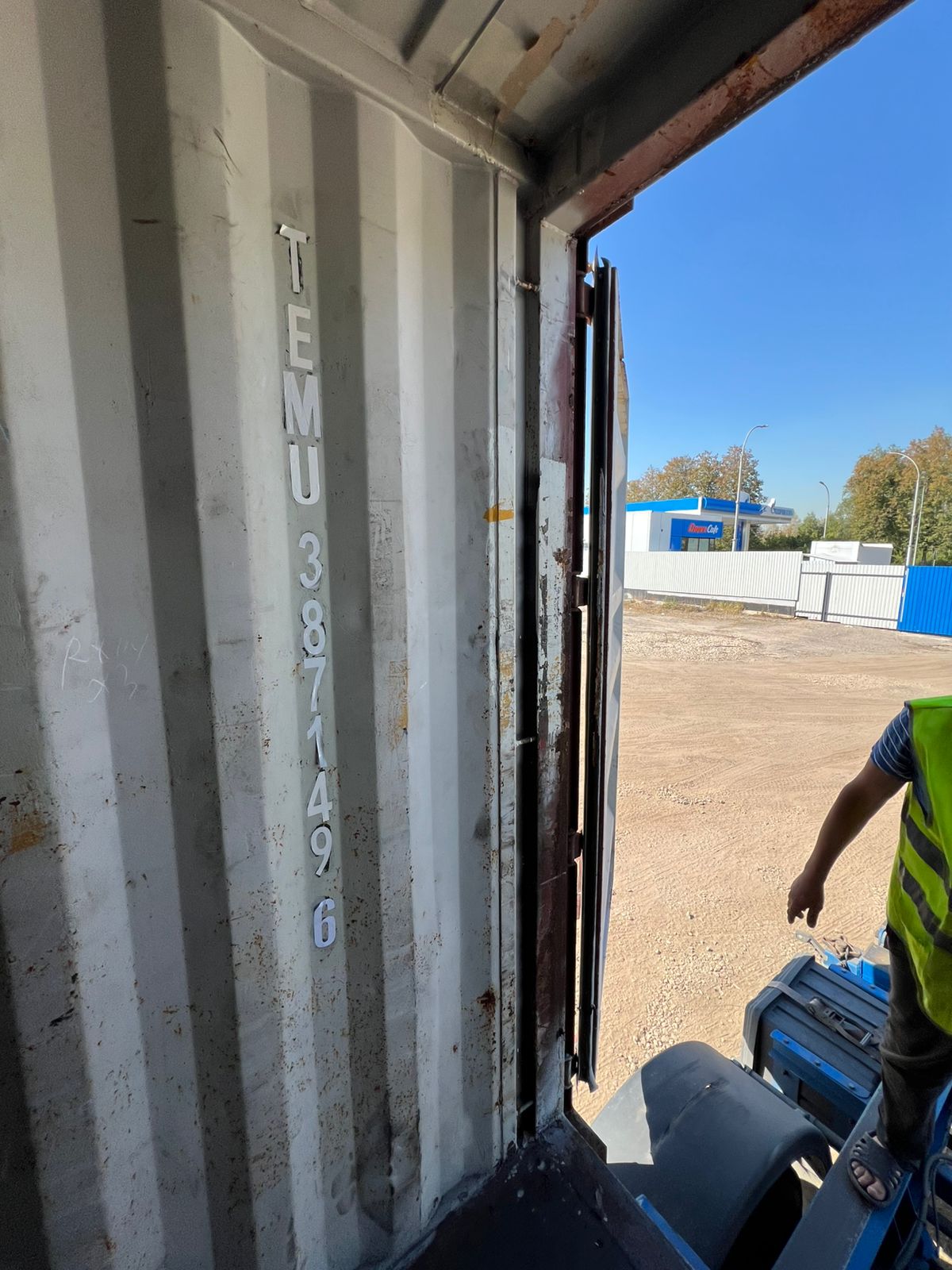 Морской контейнер TEMU3871496