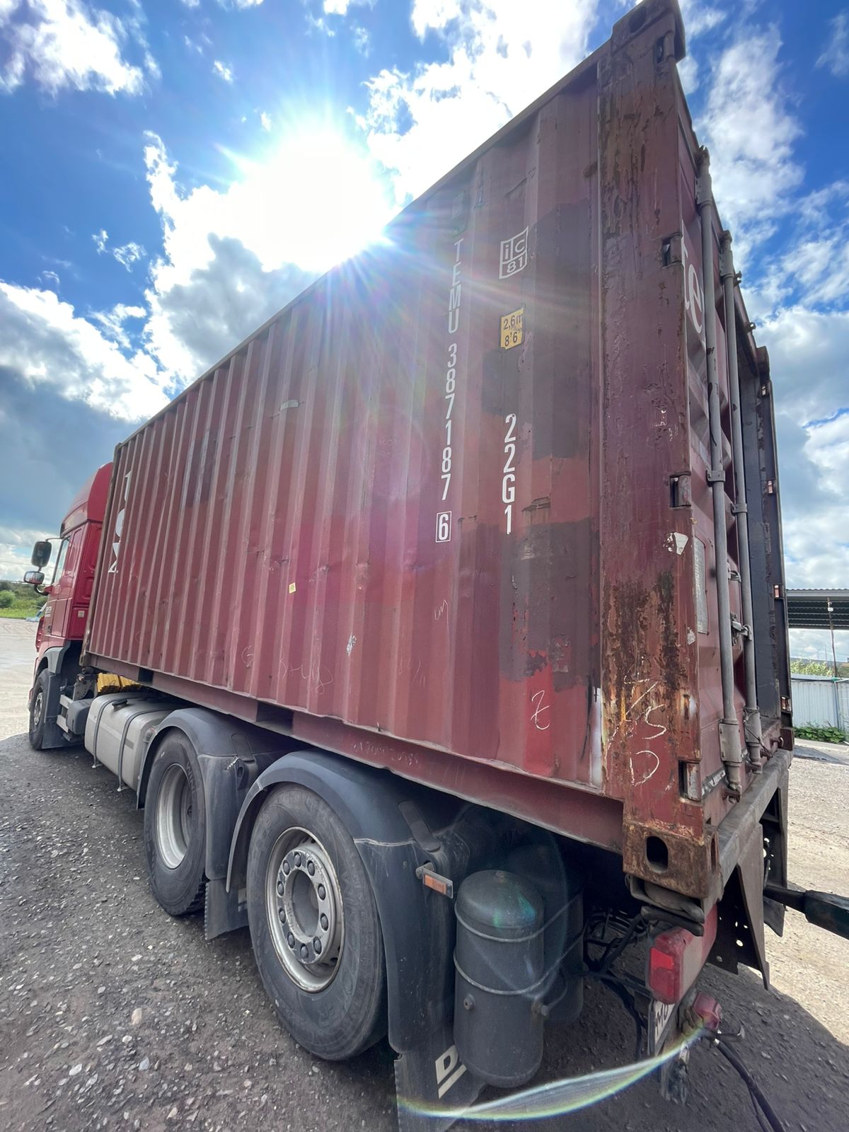 Морской контейнер TEMU3871876