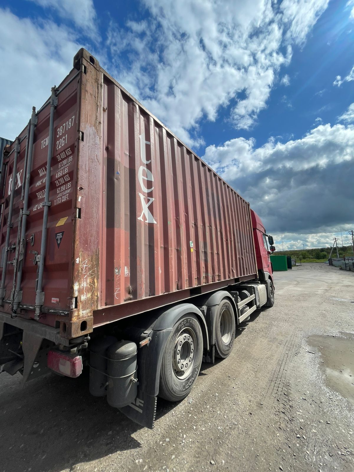 Морской контейнер TEMU3871876