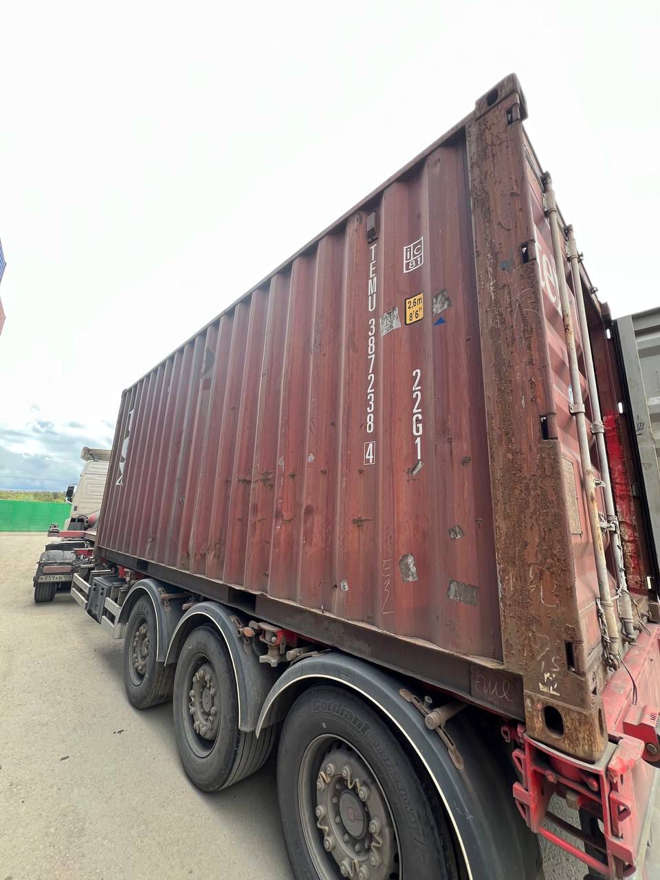 Морской контейнер TEMU3872384