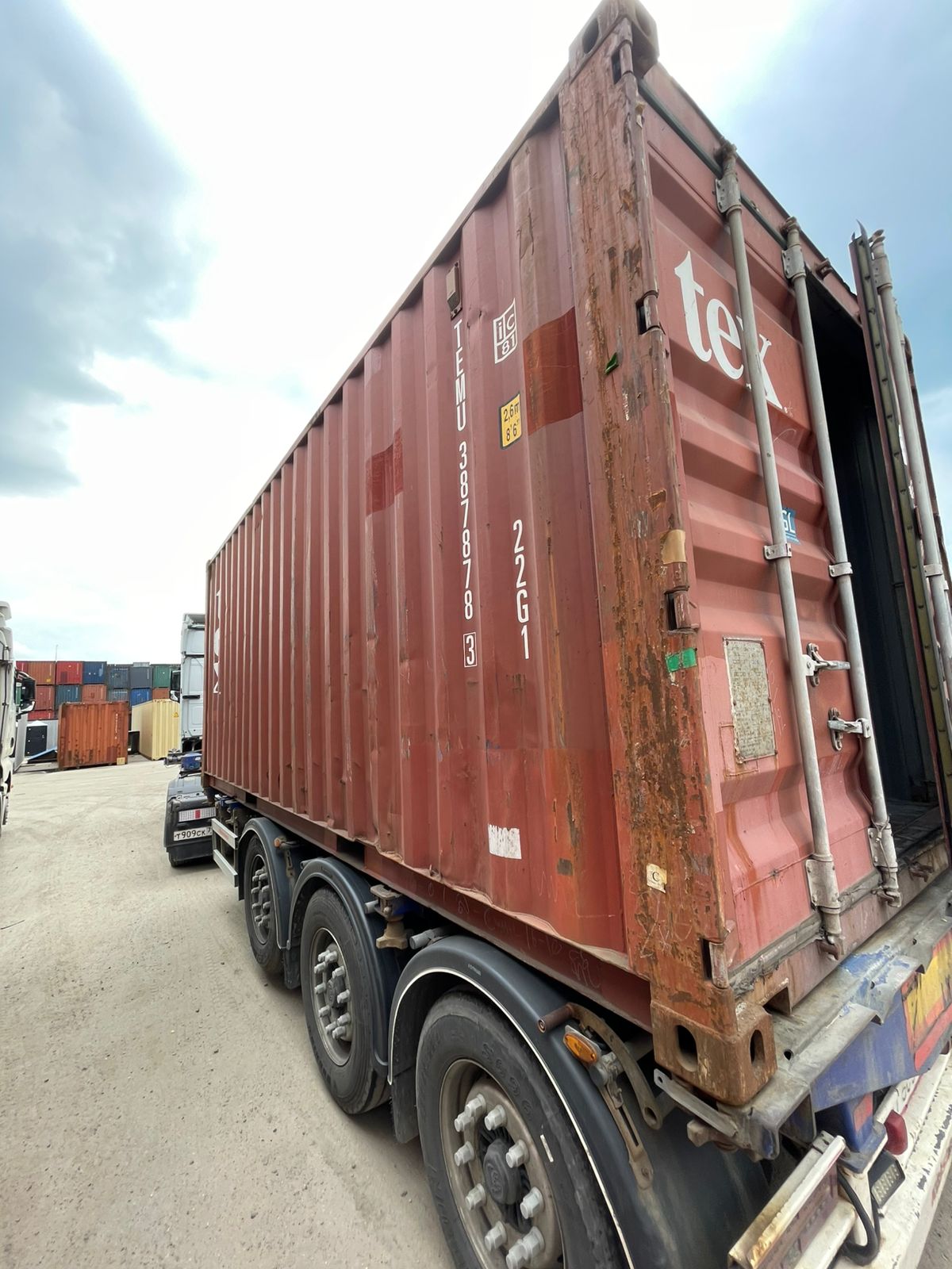 Морской контейнер TEMU3878783