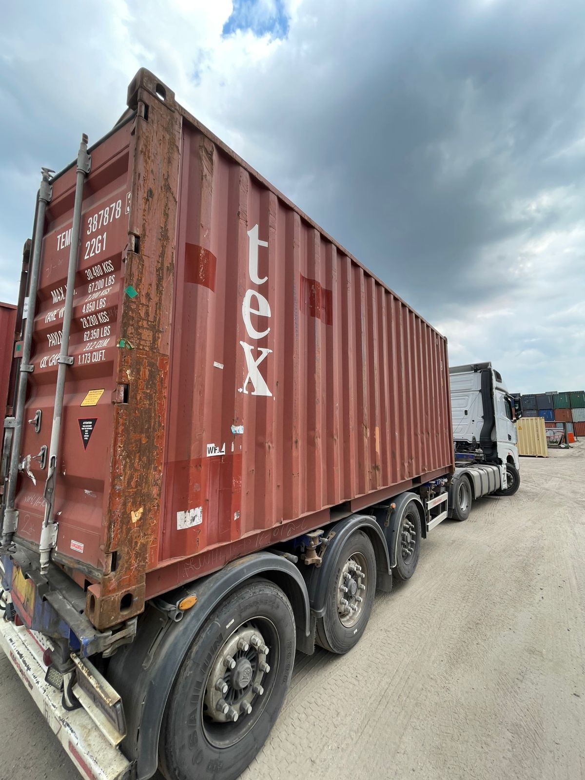 Морской контейнер TEMU3878783