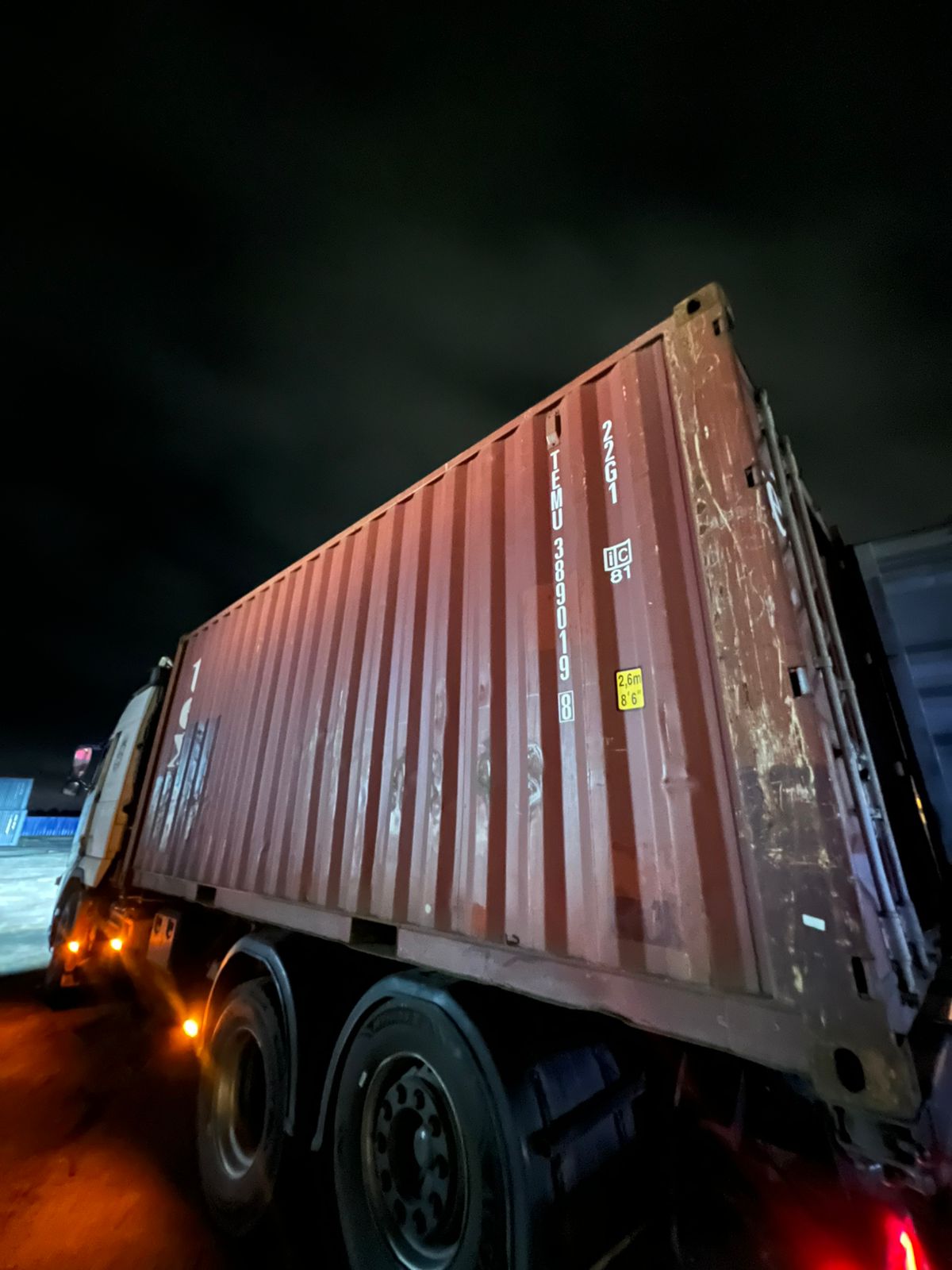 Морской контейнер TEMU3890198