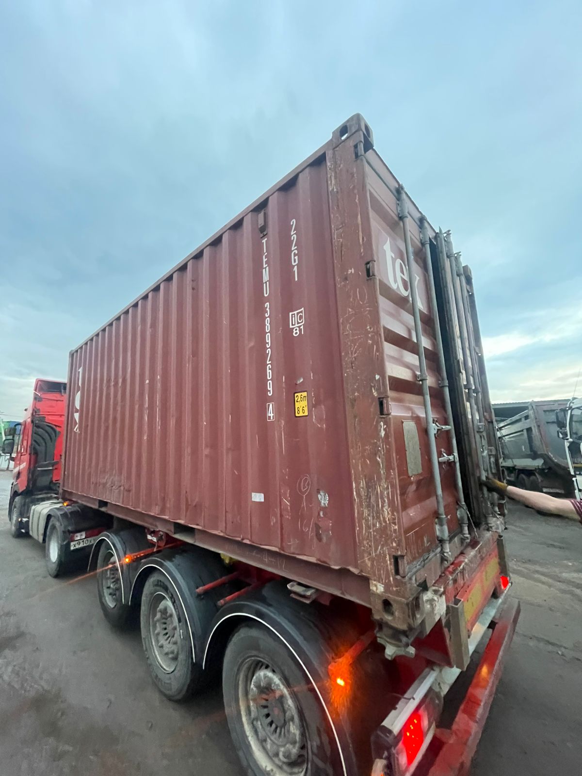 Морской контейнер TEMU3892694