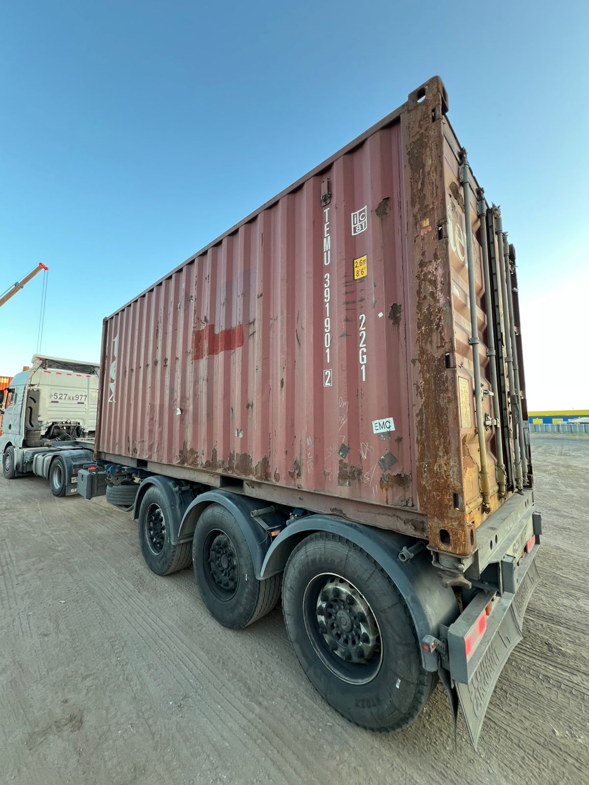 Морской контейнер TEMU3919012