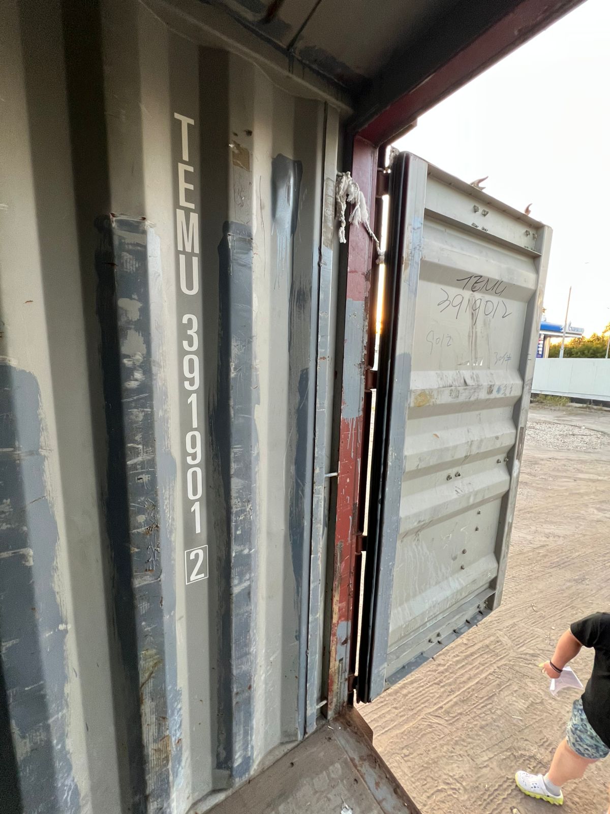 Морской контейнер TEMU3919012