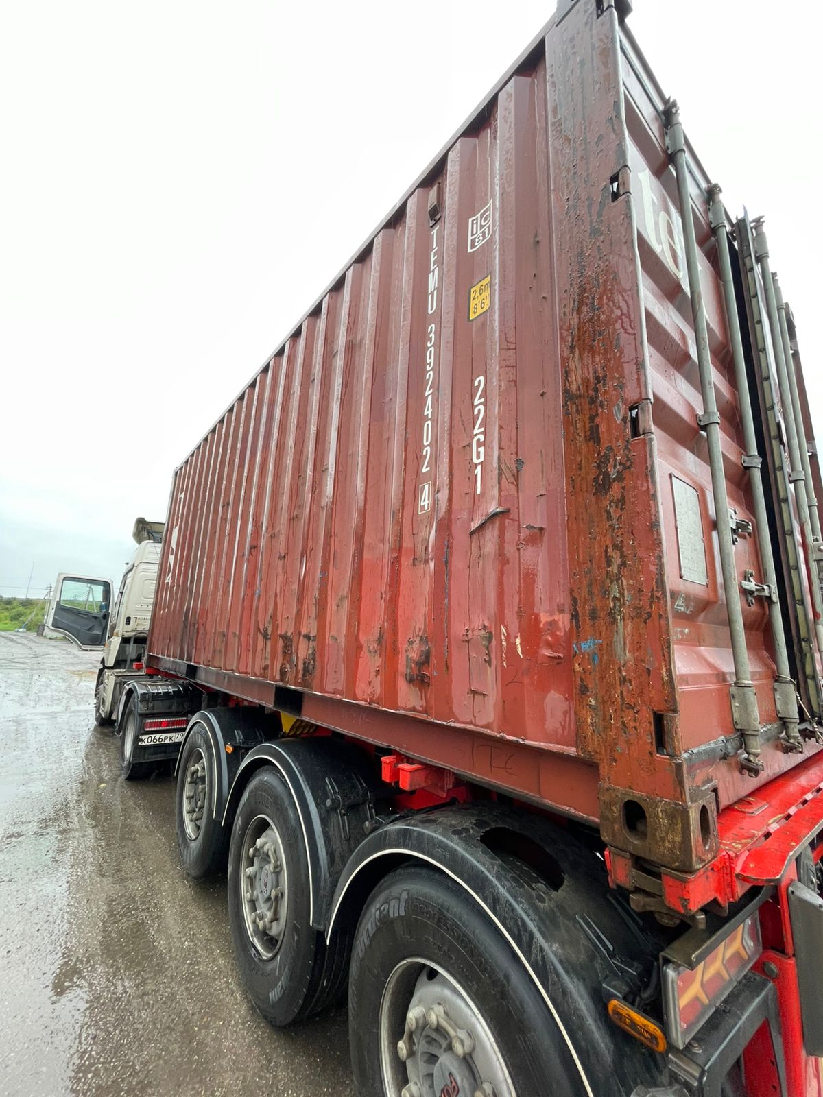 Морской контейнер TEMU3924024