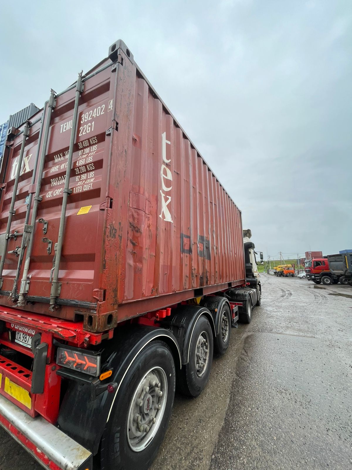 Морской контейнер TEMU3924024