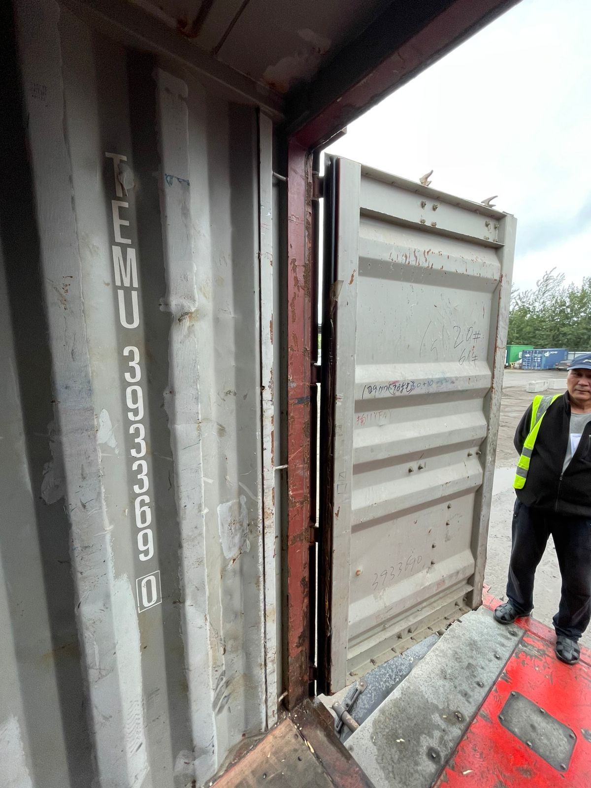 Морской контейнер TEMU3933690