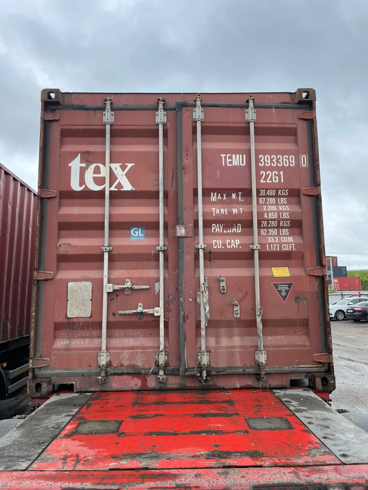 Морской контейнер TEMU3933690