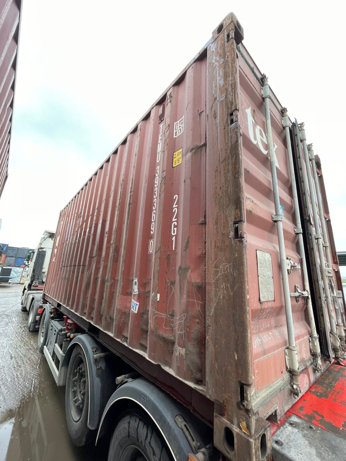 Морской контейнер TEMU3933690